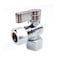 Thrifco Plumbing 1/2 Inch FIP x 1/2 Inch Comp Quarter Turn Brass Angle Stop Valve 4406461 - alternate 1